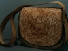 Decorative Leather Bag - Stag